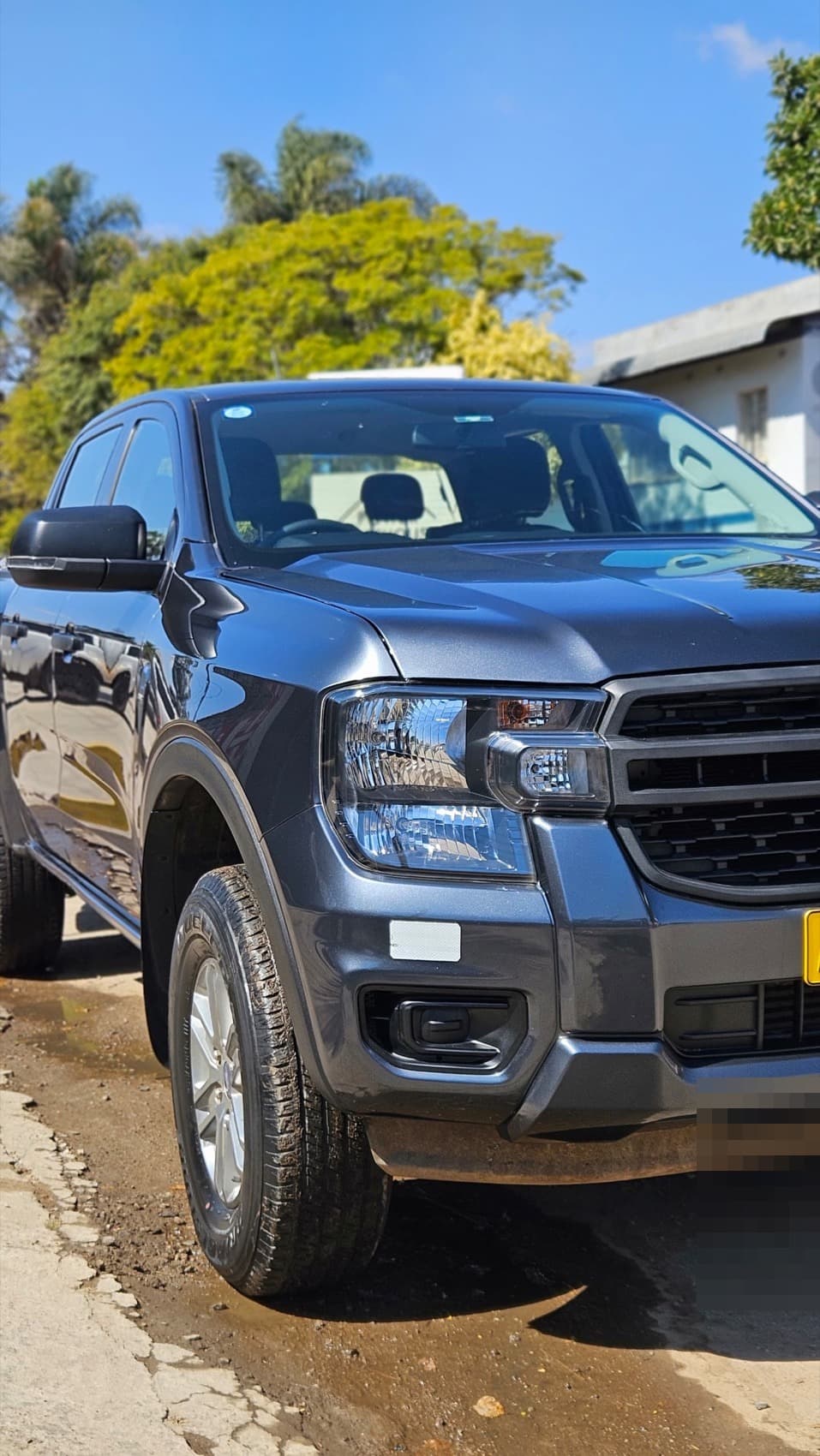 A Ford Ranger rebuilt at Motor Madness